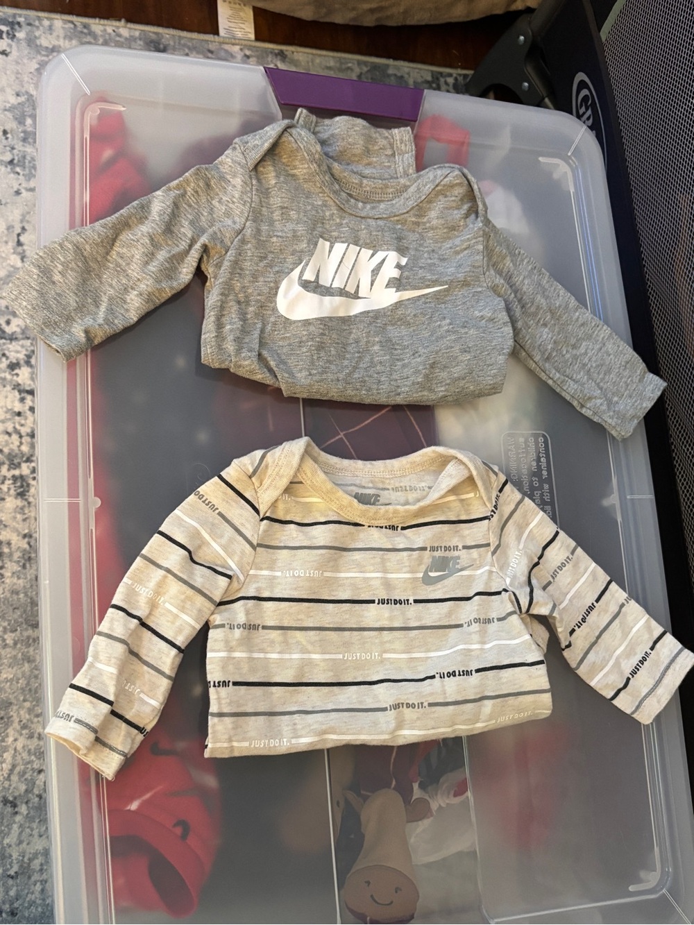 Nike Long-sleeved Onsies One Piece Bodysuits